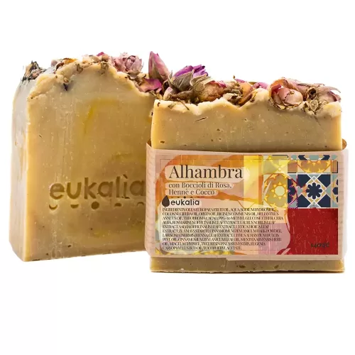 sapone-alhambra--boccioli-rosa-henne-cocco-sapone-naturale-eukalia