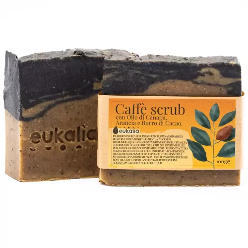sapone-caffè-scrub-canapa-arancia-burro-cacao-sapone-naturale-eukalia