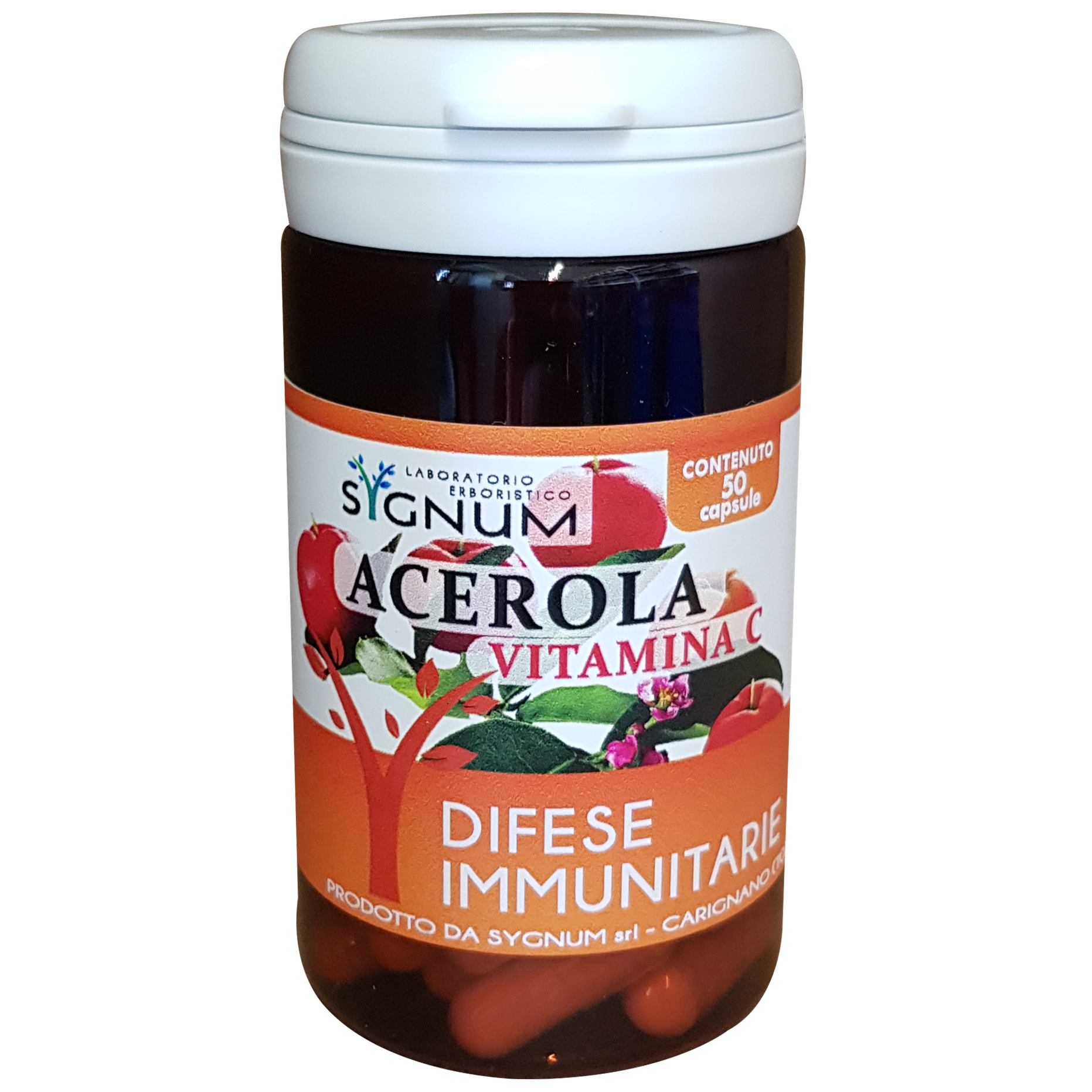 ACEROLA CAPSULE VITAMINA C ORIGINE NATURALE SYGNUM LABORATORIO EUKALIA