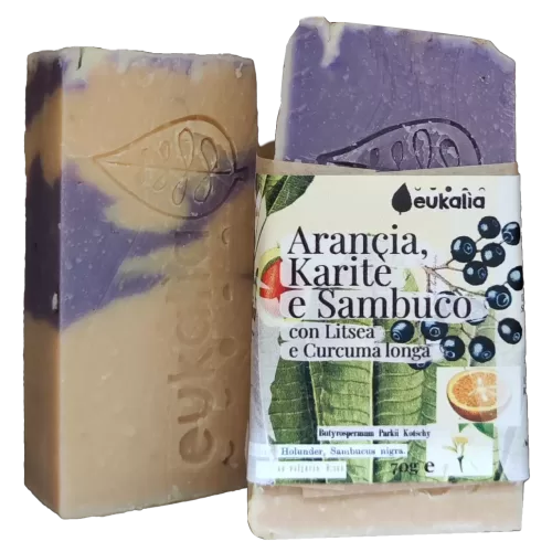 sapone-MINI-arancia-karitè-sambuco-sapone-naturale-eukalia